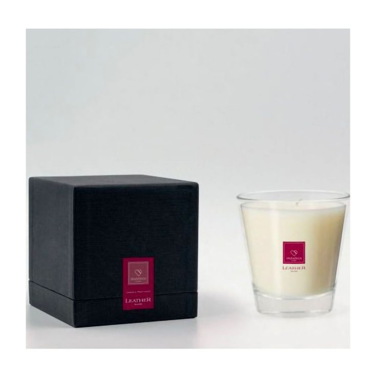 Vela perfumada de almizcle de cuero Idea de belleza para el hogar 1 pieza
