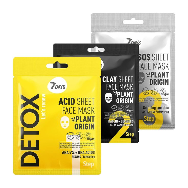 7DAYS FACE MASK SET PROF.C/CARE 3PZ