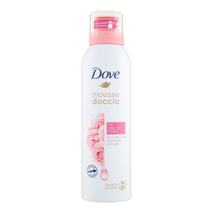 DOVE MOUSSE DOCCIA OLIO ROSA