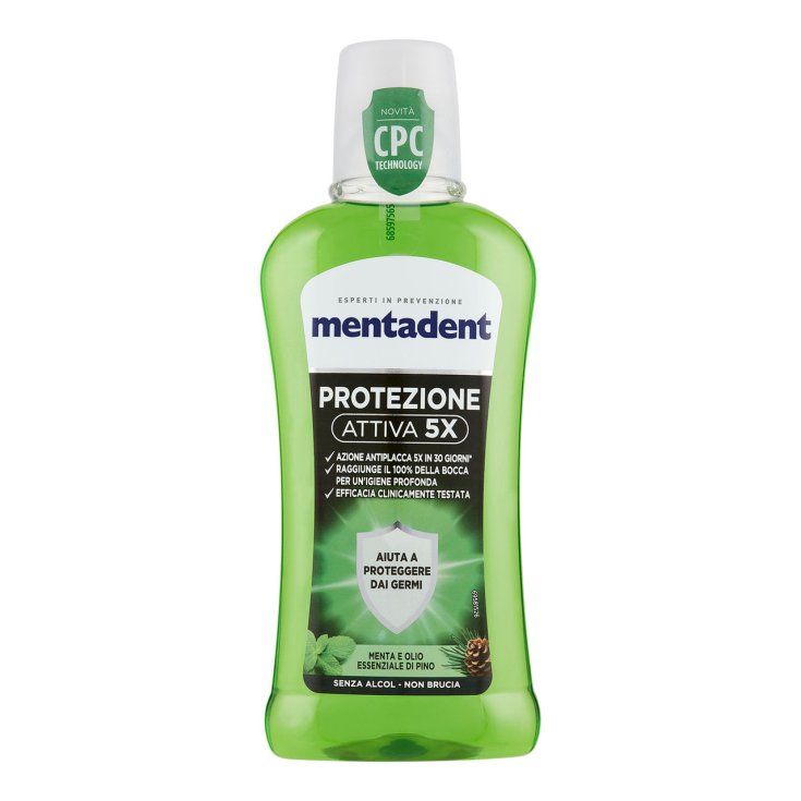 MENTADENT Colutorio Protección Activa 5X 400ml