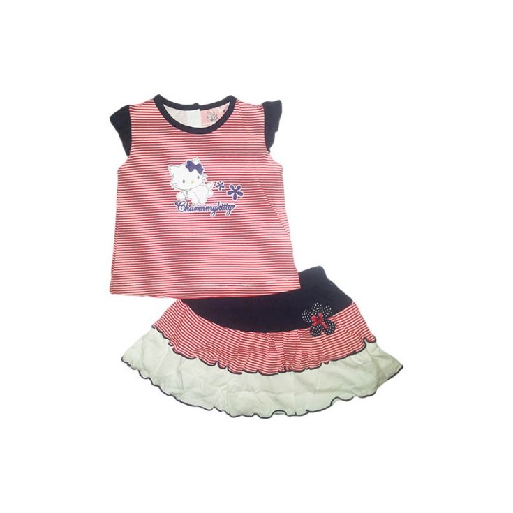 Charmmy kitty 12 m recién nacido bebé niña falda vestido vestido