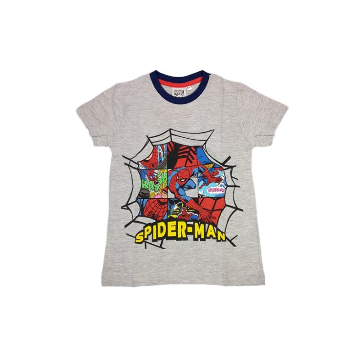 Camiseta camiseta bebé niño niño Spiderman gris Spiderman 4A