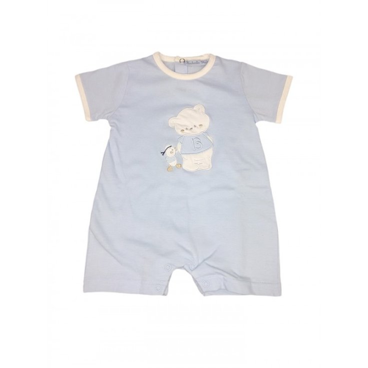 Pelele pelele bebé niño media manga Bidibimbo Chic cielo 6 - 9 m