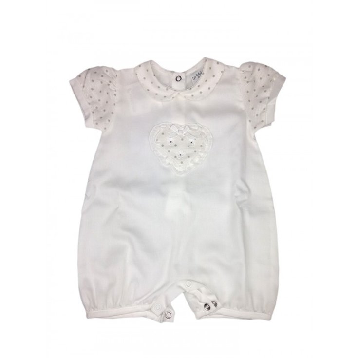 Pelele Pelele Le Chicche Color Blanco Talla 6 Meses