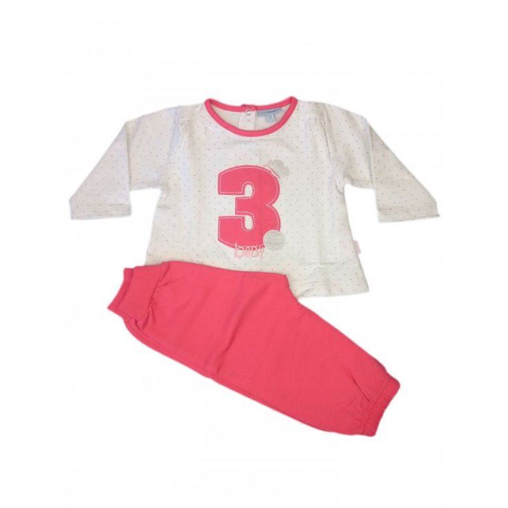 Yatsi rosa fucsia 12 m recién nacido niña camiseta 2 piezas conjunto traje