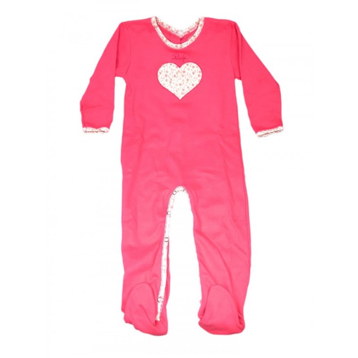 Pelele bebé niña algodón Rapife fantasía fucsia 18 m