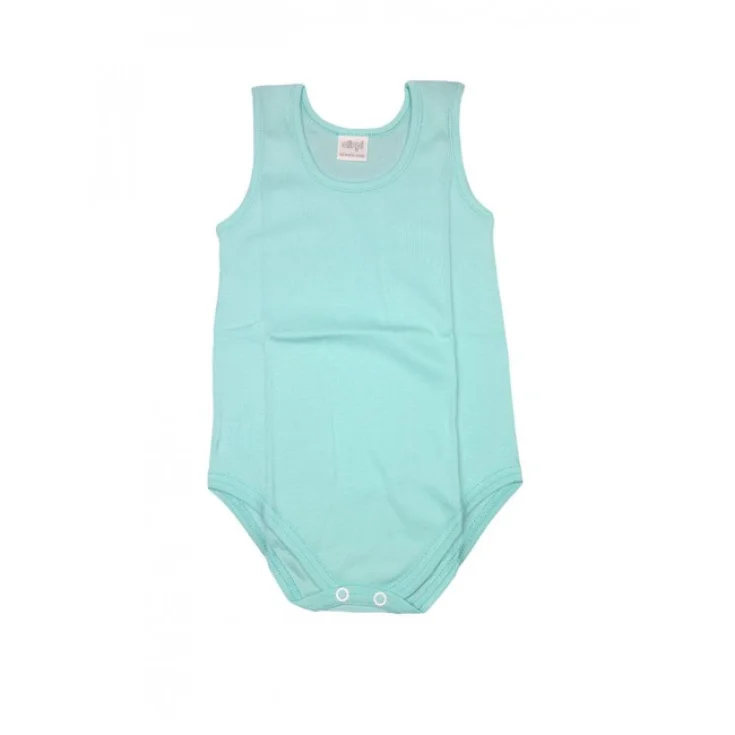 Body bebe ropa interior bebe niño sin mangas Ellepi verde 18 m