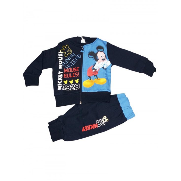 Completo 2pcs traje suéter camisa pantalones bebé niño Arnetta Disney bebé Mickey 1 - 3 meses