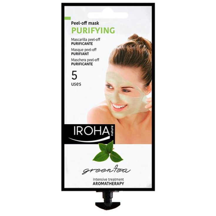 Iroha Nature Mascarilla Purificante Peel Off Té Verde 5 Usos