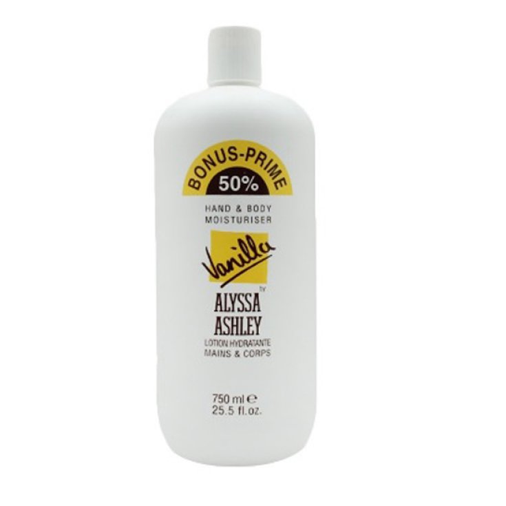 Alyssa Ashley Crema Hidratante para Manos y Cuerpo Vainilla 750ml