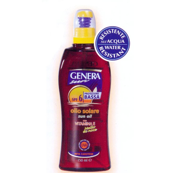 Genera Sun Aceite Solar SPF6 150 ml Genera Sun Aceite Solar SPF6 150 ml