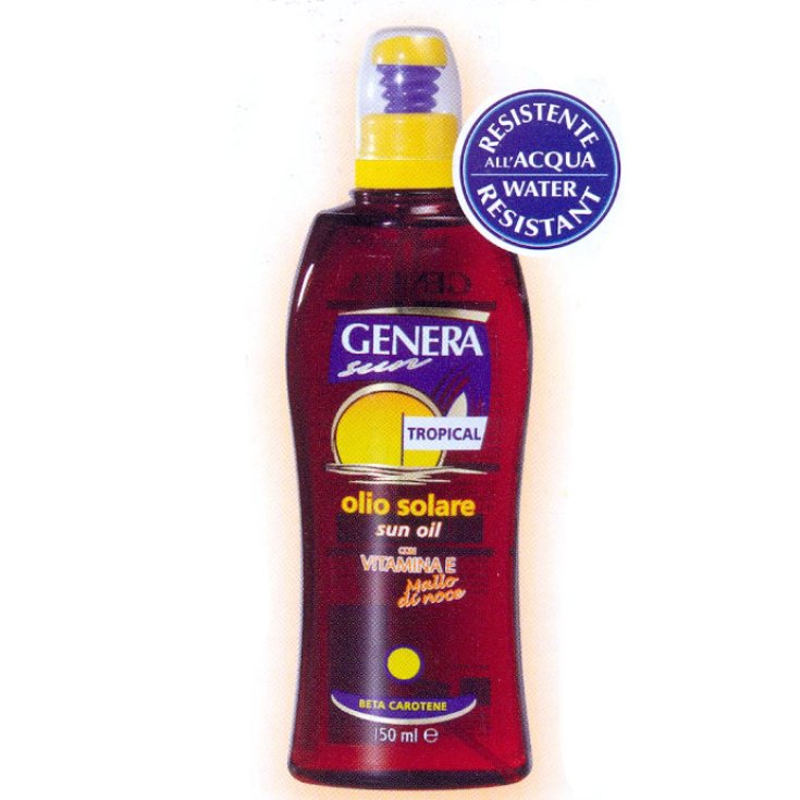 Genera Sun Aceite Solar Tropical 150 ml Genera Sun Aceite Solar Tropical 150 ml
