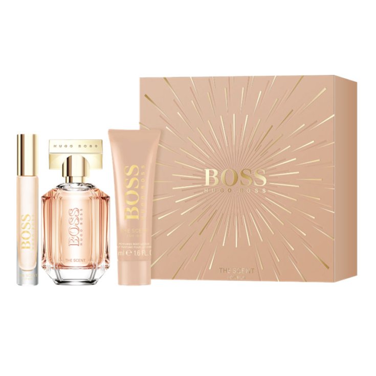 * KIT BOSS THE SCENT D EDP50 + LOTE + 7,4