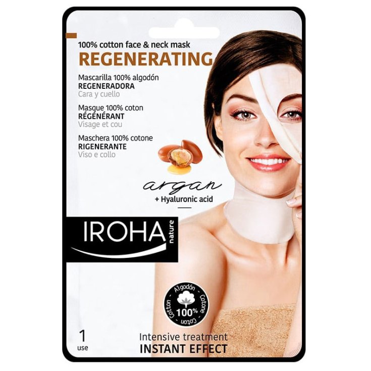 Iroha Nature Algodón Regenerador Rostro Y Cuello Aceite De Argán 1 Unidad Iroha Nature Algodón Regenerador Rostro Y Cuello Aceite De Argán 1 Unidad