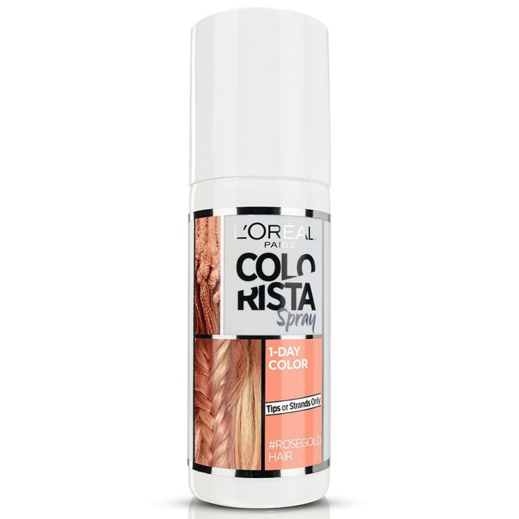 L Oreal Colorista 1 Day Color Spray 75 ml oro rosa L Oreal Colorista 1 Day Color Spray 75 ml oro rosa