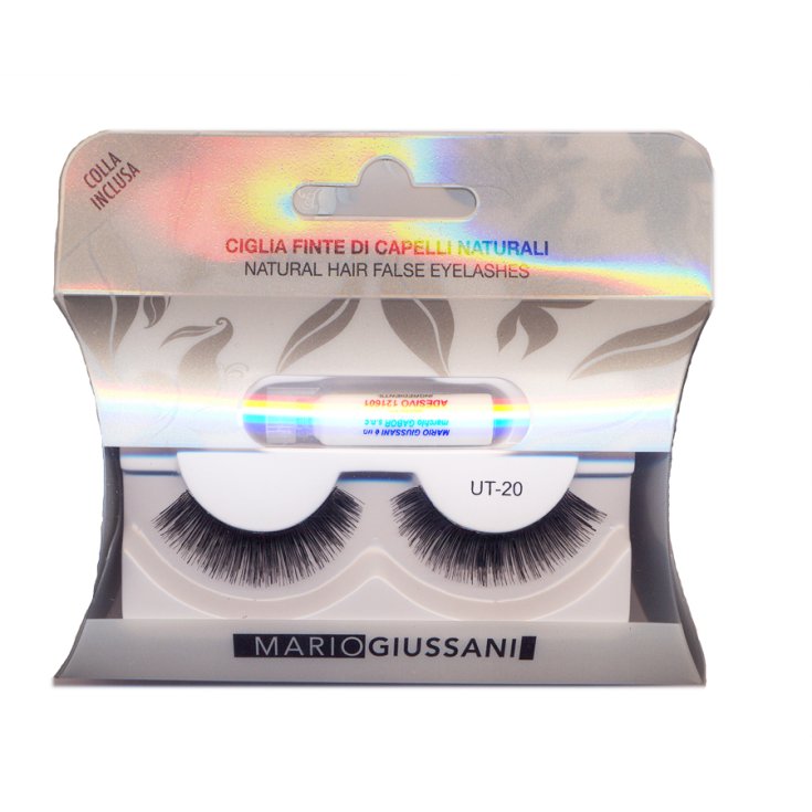 Mario Giussani Natural Hair Pestañas Postizas cod. UT-20 negro