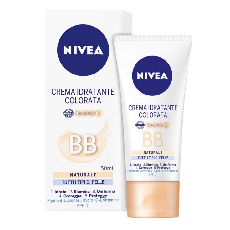 NIVEA C/ IDRAT COLOREADA NATURAL 50
