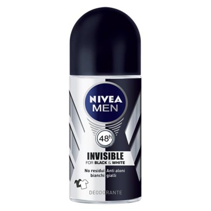 Nivea Men Invisible Blanco y Negro Roll On 50 ml Ref. 806