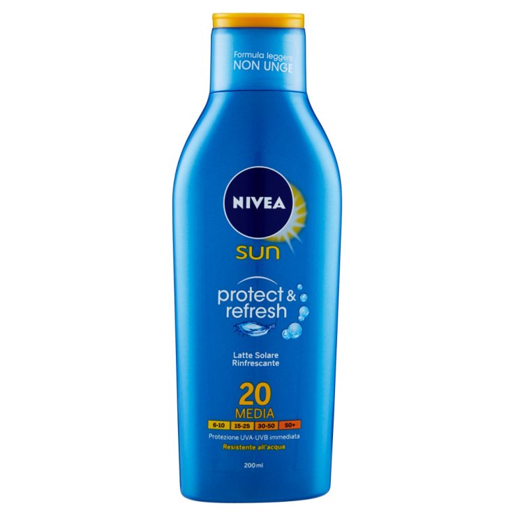 * NIVEA P/LECHE REFRESCA FP20 200 ML