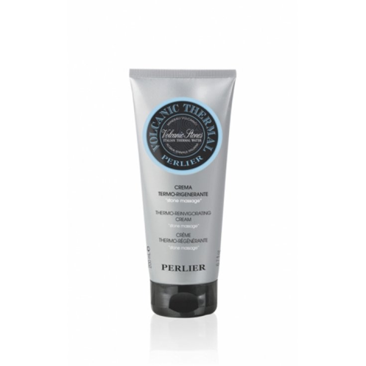Perlier Volcanic Thermal Crema Termorregeneradora - Masaje con Piedras - 200 ml