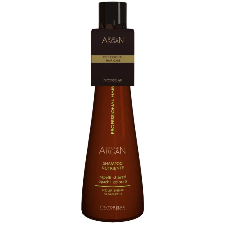 Phytorelax Argan champú nutritivo para cabello dañado y teñido 250 ml