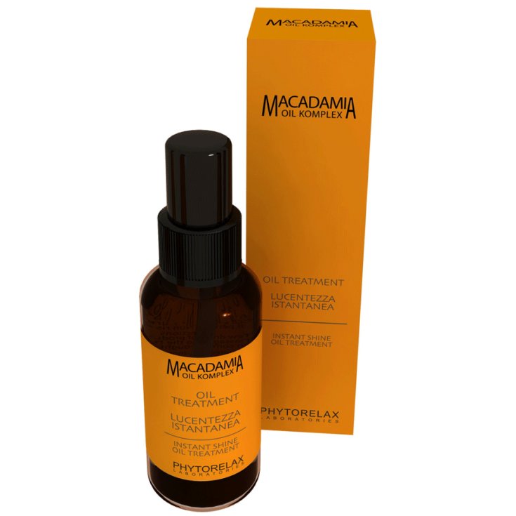 Phytorelax Macadamia Oil Komplex Aceite Tratamiento Brillo Instantáneo 100 ml