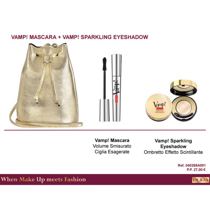 * KIT PUPA EMBRAGUE MASC VAMP + SPARKL