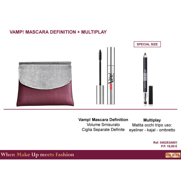 * KIT PUPA POCHETTE MASC DEFI + M/MAT.