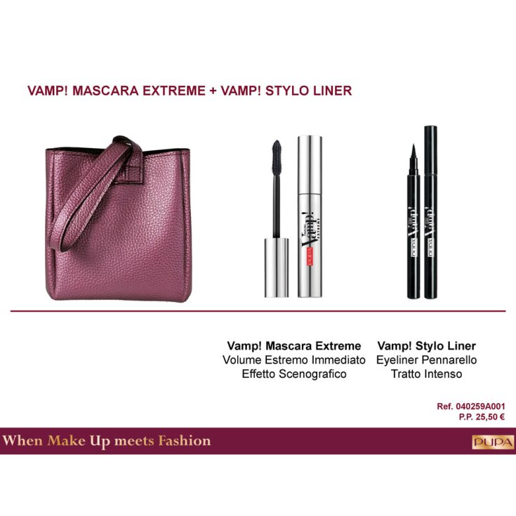 * PUPA KIT POCHETTE MASC EXTR + STYL L