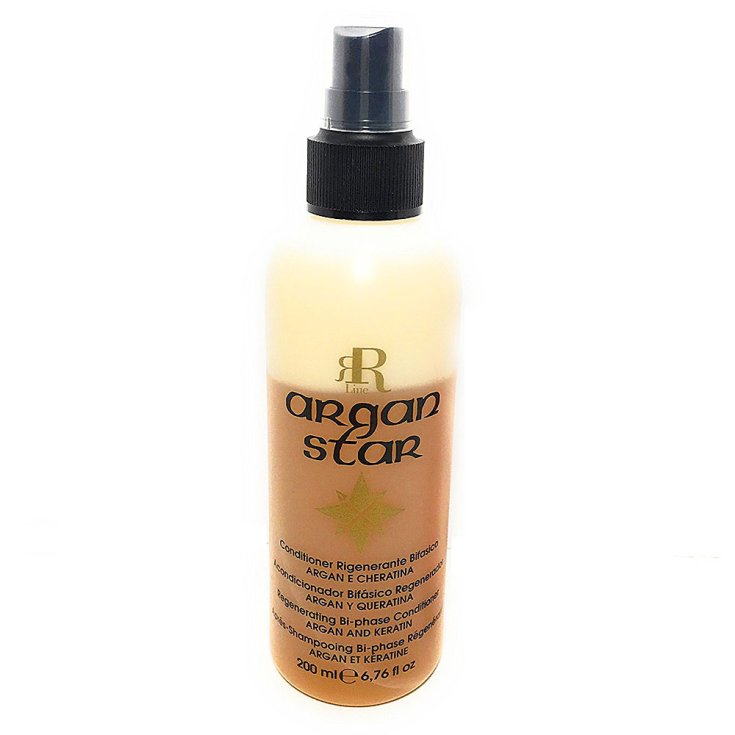 RR Line Real Star Argan Star Bifásico Argán y Queratina Acondicionador Regenerador 200 ml