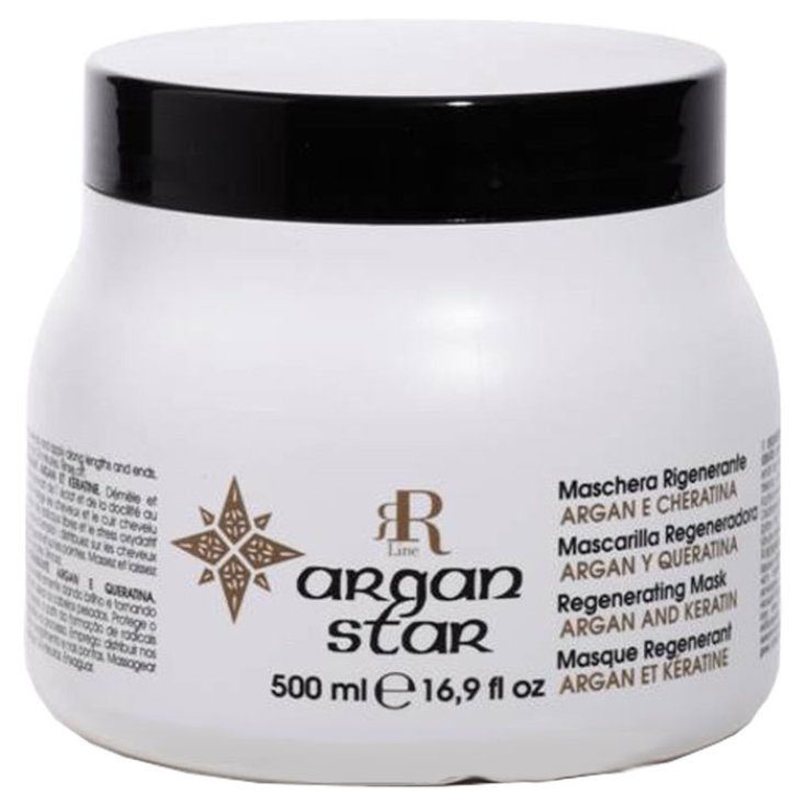 RR Line Real Star Argan Star Mascarilla Regeneradora Argán y Queratina 500 ml