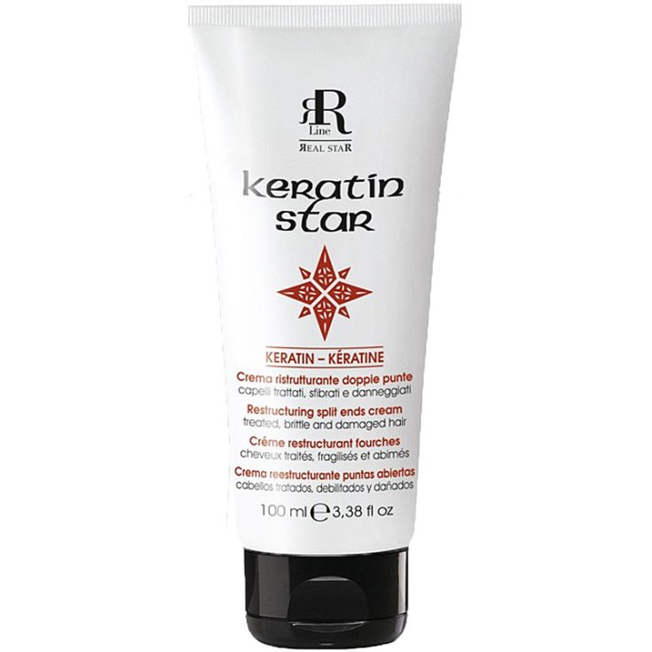 RR Line Real Star Keratin Star Crema Reestructurante Puntas Dobles 100 ml