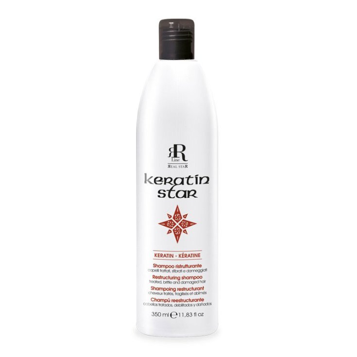 RR Line Real Star Keratin Star Champú Reestructurante 350 ml