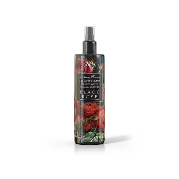 Agua Perfumada de Rosa Negra de Flor Italiana 250 ml