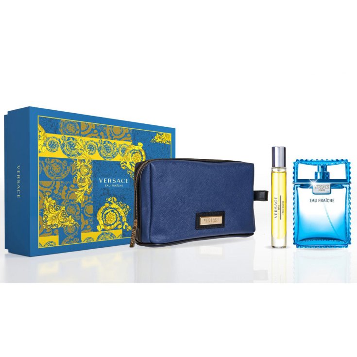 Versace Eau Fraîche Eau De Toilette Vaporizador 100ml Set 3 Partes 2018