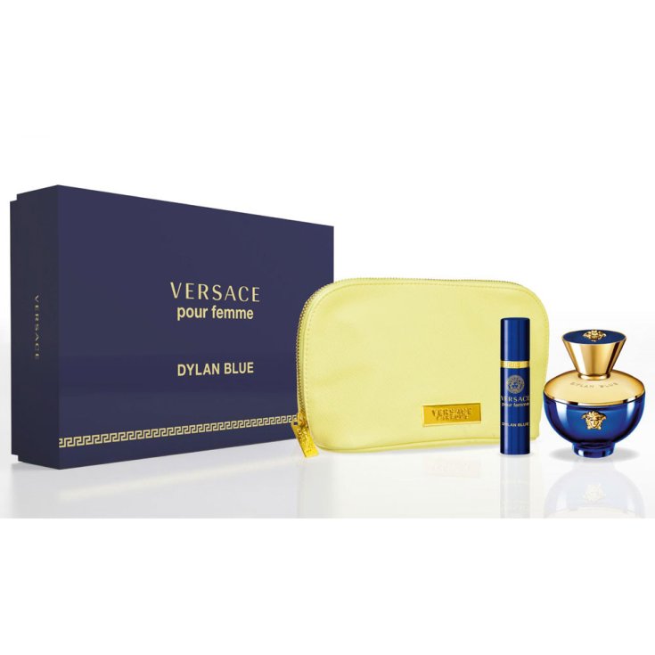 Versace Dylan Blue Femme Eau De Parfum Spray 100ml Set 3 Partes 2018