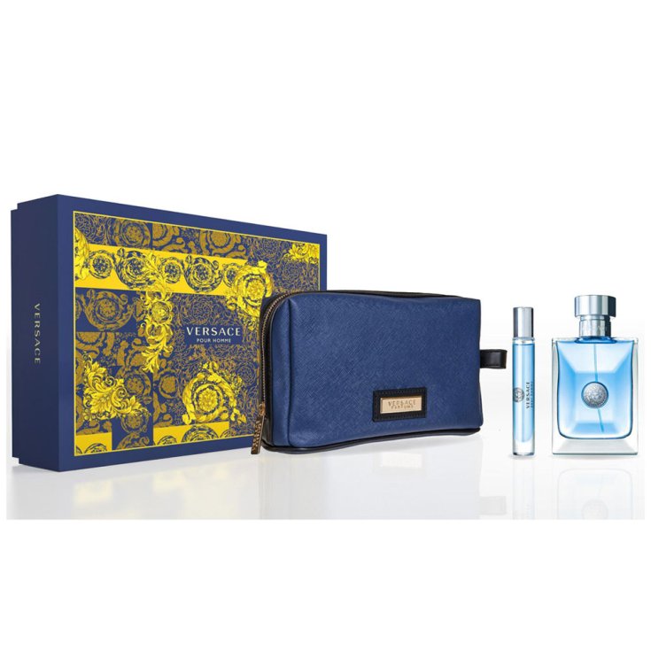 Versace Pour Homme Eau De Toilette Vaporizador 100ml Set 3 Partes 2018