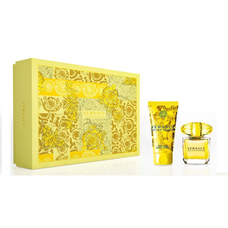 Versace Yellow Diamond Eau De Toilette Spray 30ml Set 2 Partes 2018