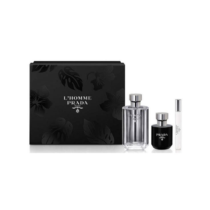 Prada L'Homme Eau De Toilette Spray 100ml Set 3 Partes 2018