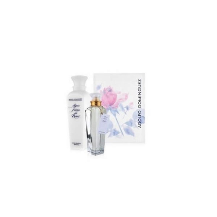 Adolfo Dominguez Agua Fresca De Rosas Eau De Toilette Spray 200ml Set 2 Partes
