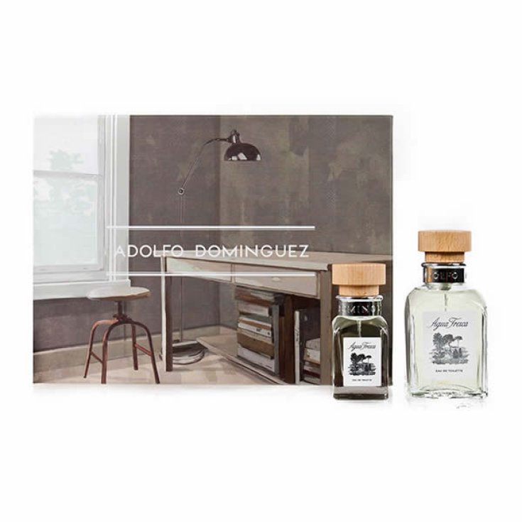 Adolfo Dominguez Agua Fresca Eau De Toilette Spray 120ml Set 2 Partes