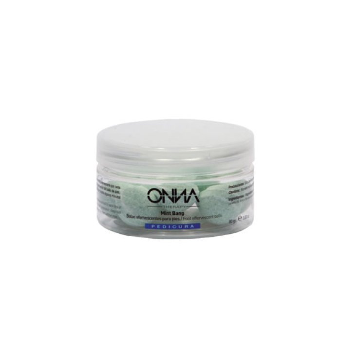 Onna Therapy Mint Bang Foot Bolas efervescentes 80ml