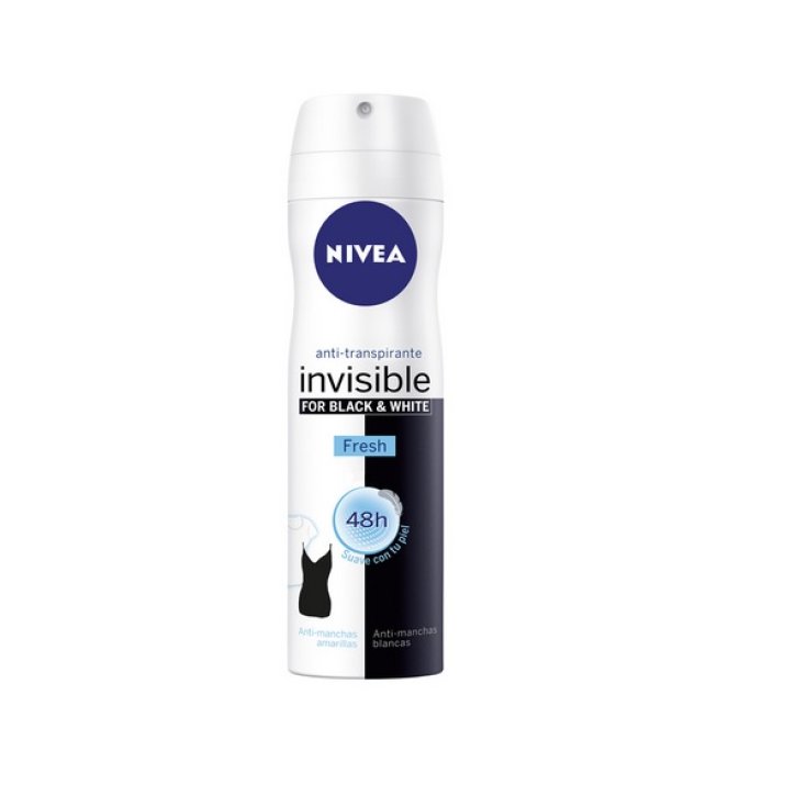 Nivea Invisible Blanco Y Negro Fresh Spray 200ml
