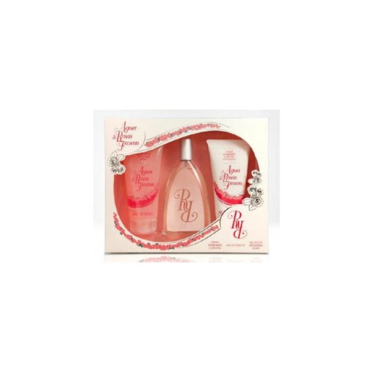 Aire De Sevilla Agua De Rosas Frescas Eau De Toilette Spray 150ml Set 3 Partes