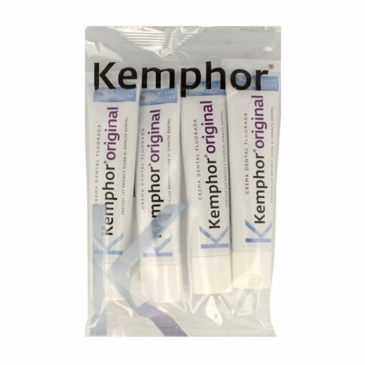 Pasta de dientes original Kemphor 4 x 25ml