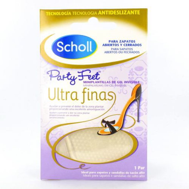 Scholl Party Pies Ultra Slim 2 Unidades