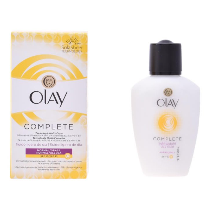 Olay Complete Care Fluido Diario Pieles Normales Grasas Spf15 100ml