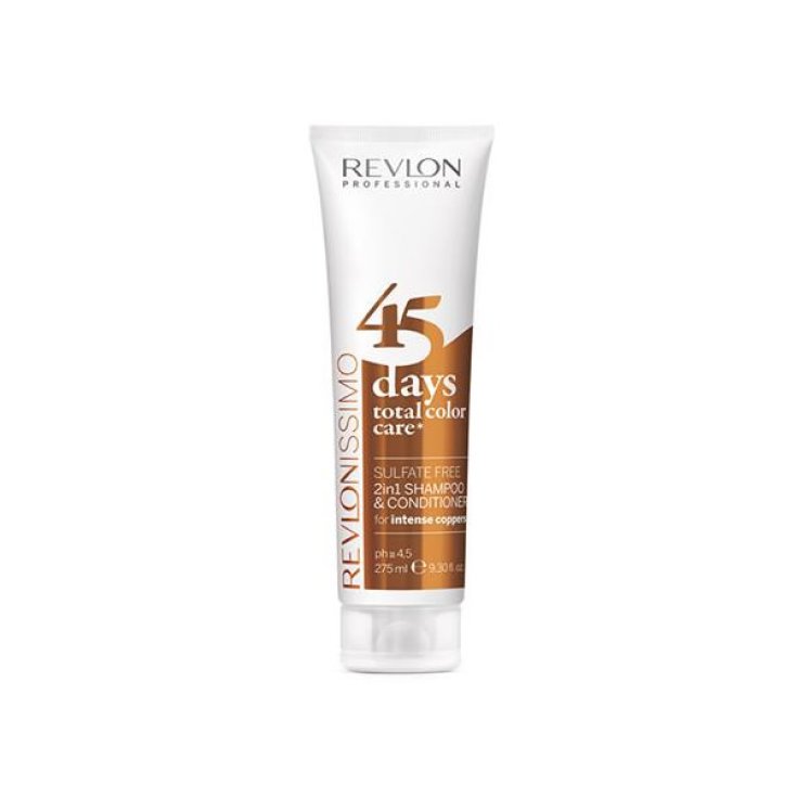 Revlonissimo Color Care Champú Y Acondicionador 2 En 1 Cobre Rojos 275ml