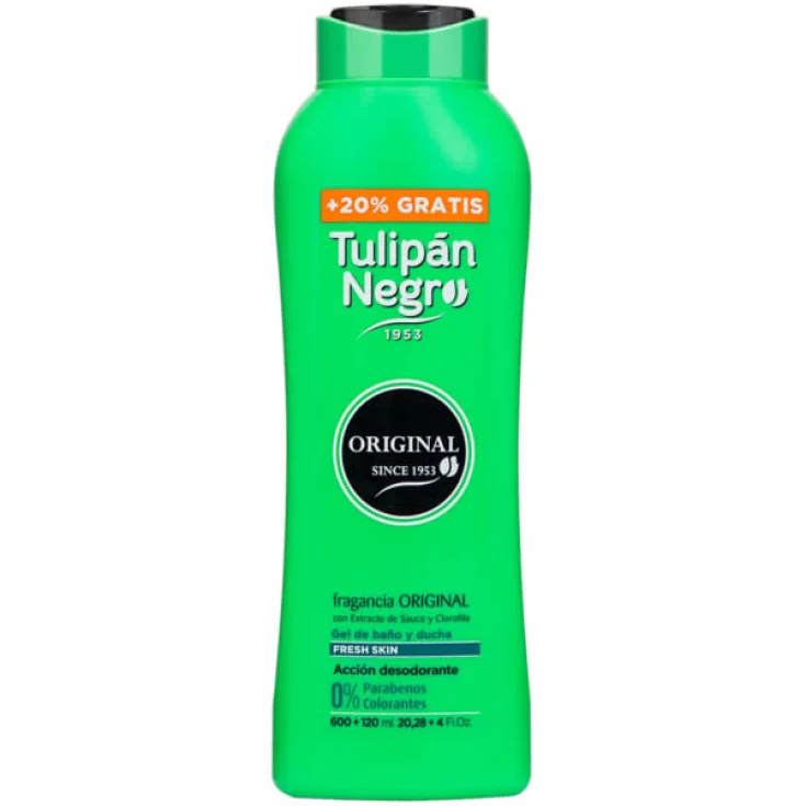 Tulipán Negro Gel de Ducha Original 720ml