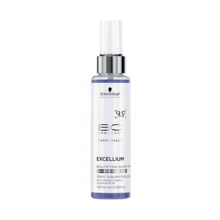Schwarzkopf Bc Excellium Embellecedor Plata Spray